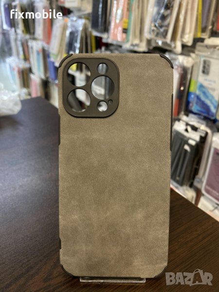 Apple iPhone 13 Pro Max Луксозен кожен гръб / кейс, снимка 1