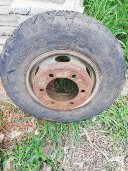 Джанти за мотокар,бус, камион 14', снимка 1