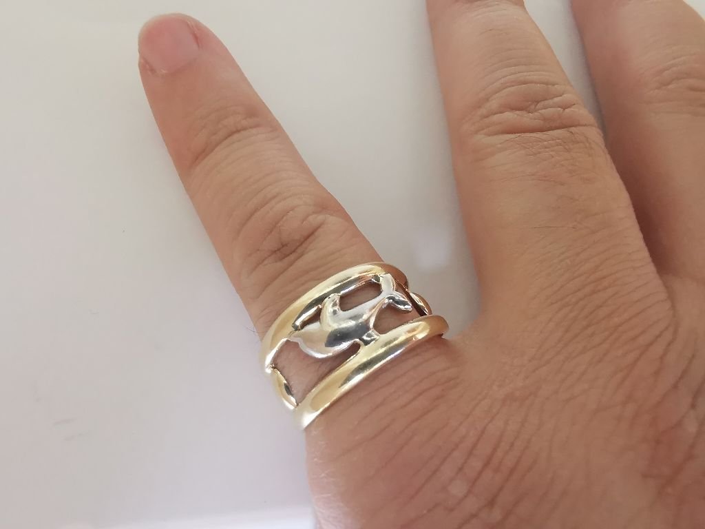 Златен пръстен делфин в Пръстени в гр. Шумен - ID26516570 — Bazar.bg