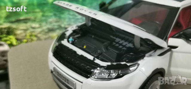 Land Rover Range Rover Evoque 2011 - бял - GTAutos 1:18, снимка 4 - Колекции - 37511015
