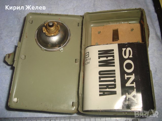 СТАРО СИГНАЛНО МЕТАЛНО РЯДКО РЕТРО БДЖ ФЕНЕРЧЕ с 4 ЦВЯТА 23543, снимка 6 - Антикварни и старинни предмети - 38276952