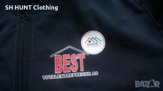 TESS Softshell Work Jacket размер 3XL яке горница вятърно устойчива и водонепромокаема W4-419, снимка 9 - Якета - 52075354