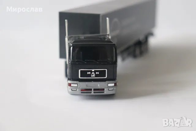 HERPA 1/87 H0 MAN КАМИОН МОДЕЛ ТИР ИГРАЧКА КОЛИЧКА, снимка 4 - Колекции - 49180856