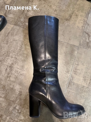 чизми Зара , снимка 7 - Дамски ботуши - 52727547
