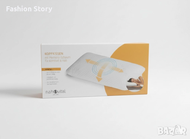 Ергономична възглавница с мемори пяна – за здрав и отпочинал сън, снимка 3 - Възглавници - 51963977