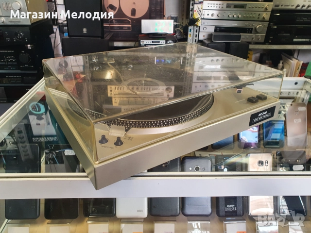 💽📻📀🎶Грамофон Direct Drive Rising TH-6000 В отлично техническо и визуално състояние., снимка 17 - Грамофони - 46398080