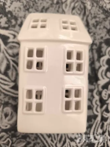 Порцеланов свещник Бяла къща, снимка 2 - Други - 47483854