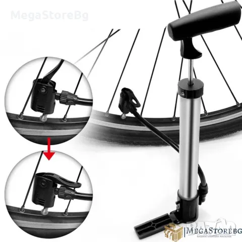 Помпа за велосипед PA401, снимка 2 - Аксесоари за велосипеди - 48095329