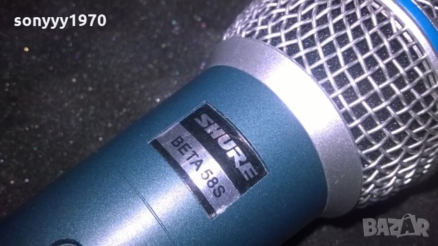 shure beta sm58s-profi mic-внос швеицария, снимка 5 - Микрофони - 27130661