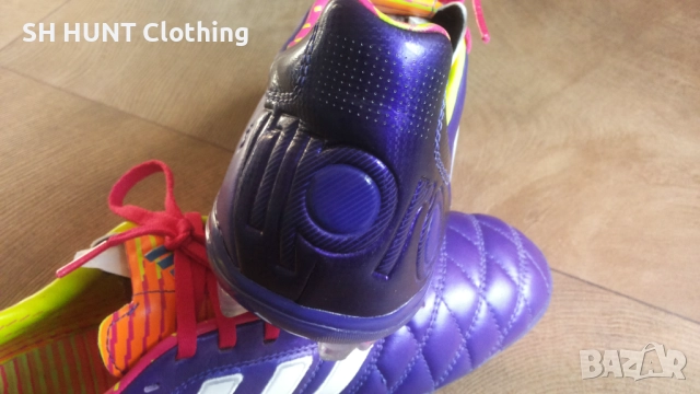 Adidas Adipure 11Pro AG Purple/White Размер EUR 42 / UK 8 бутонки естествена кожа 32-14-S, снимка 6 - Футбол - 52228568