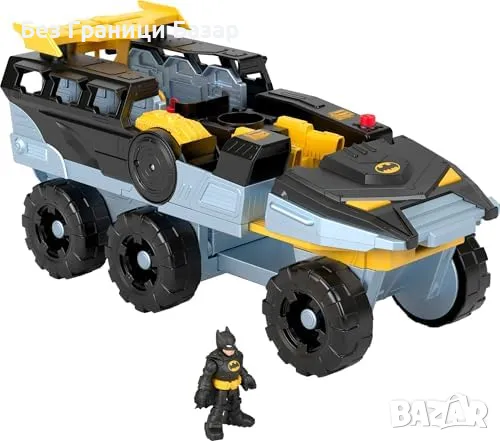 Нов Fisher-Price Imaginext Бат-Танк със светлини и звуци HVY04 играчка