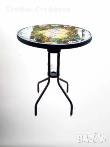 Градинска маса от епоксидна смола, снимка 2 - Градински мебели, декорация  - 49022628