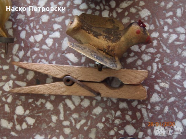 Уникални ретро СТЪКЛЕНИ коледни играчки за елха., снимка 11 - Антикварни и старинни предмети - 28265131