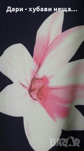 Рокля на цветя, със свободна кройка🍀❤M/L,L,L/XL❤🍀арт.4273, снимка 3 - Рокли - 36904953