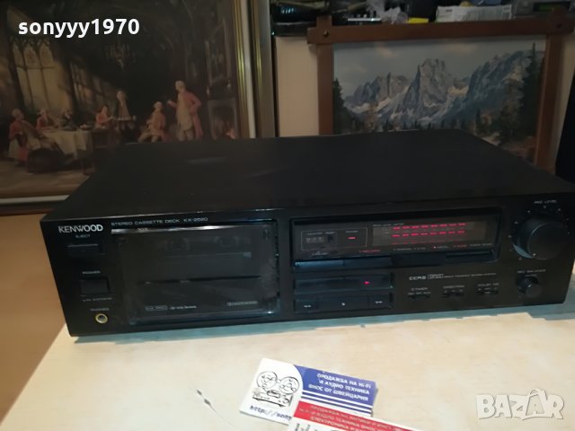 kenwood kx-2520 reverse deck-made in japan 2607210921, снимка 2 - Декове - 33626261