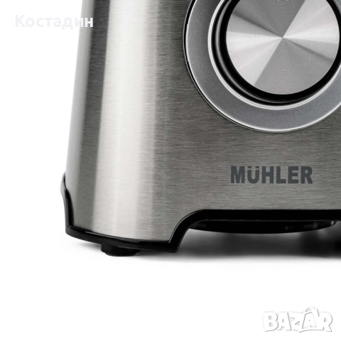 Блендер Muhler, 500W, 1.5 л, стъклена кана, снимка 8 - Блендери - 52337191