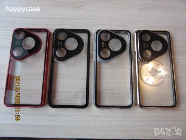 Huawei Pura 80 Pro / 80 Ultra / 80 / Двоен 360° магнитен кейс калъф с камера протектор, снимка 8 - Калъфи, кейсове - 45965080