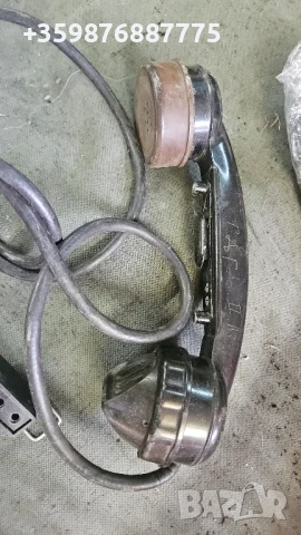 Военна слушалка радиостанция Радио военен армия бна военни милитар соц руска руски руско трубка , снимка 3 - Антикварни и старинни предмети - 51423360