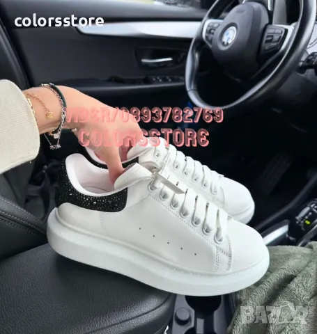 Дамски кецове  Alexander McQueen-BR56K, снимка 3 - Кецове - 47578027