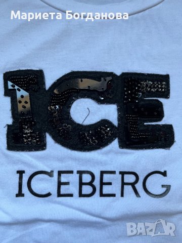 Оригинална тениска iceberg, снимка 2 - Тениски - 39638414