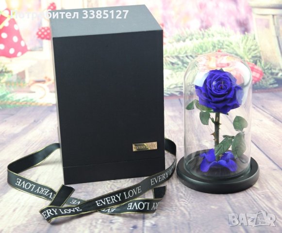 Вечна роза Красавицата и Звярът , снимка 1 - Подаръци за жени - 43241491