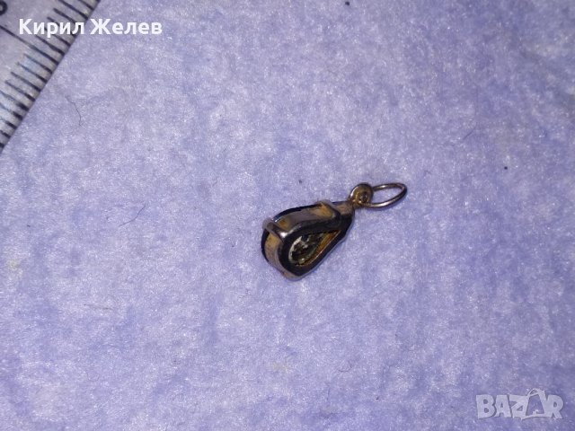 СКЪПОЦЕНЕН СРЕБЪРЕН РЕТРО АРТ ПЕНДАНТ СРЕБРО 925 с ЮВЕЛИРНО ФАСЕТИРАН ЦИРКОН 25784, снимка 11 - Колиета, медальони, синджири - 39319320