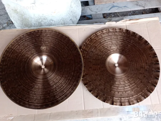 14"Paiste 900 Sound Edge hi hat, снимка 4 - Ударни инструменти - 49969588
