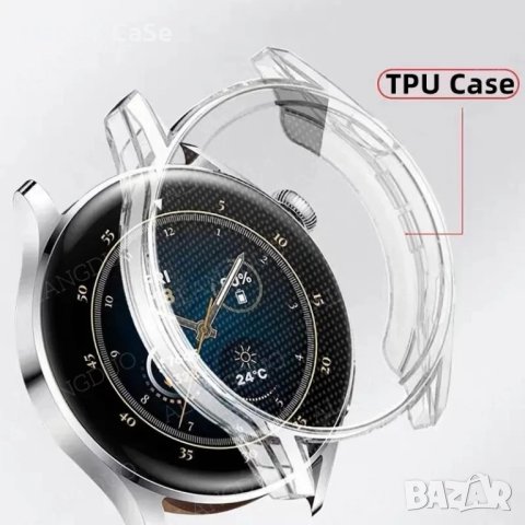 Huawei Watch 4 46 mm. / 4 Pro 48 mm. / Мек TPU силиконов кейс с протектор за часовник, снимка 5 - Смарт гривни - 43350522
