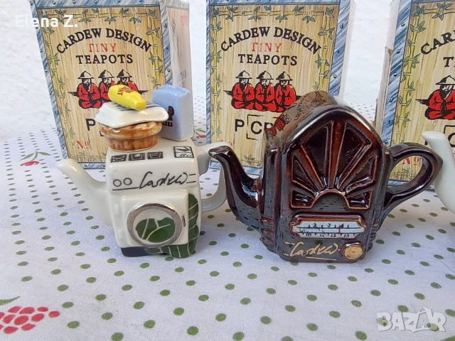 5 миниатюрни чайника Paul Cardew Tiny Teapots, снимка 14 - Колекции - 52798432