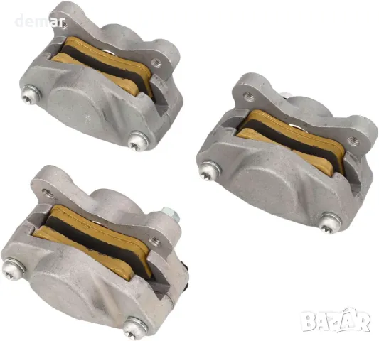 Keenso 3 бр. ATV преден заден спирачен апарат с накладка 0402 010 за Arctic Cat ATV 250 300 375 400, снимка 8 - Части - 49525387