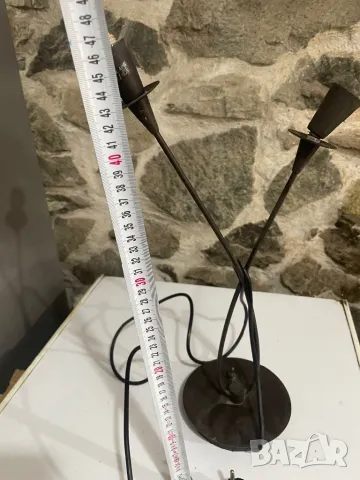 Метална лампа, снимка 4 - Настолни лампи - 47678757