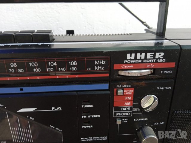 UHER Power port 120, снимка 6 - Радиокасетофони, транзистори - 37498394
