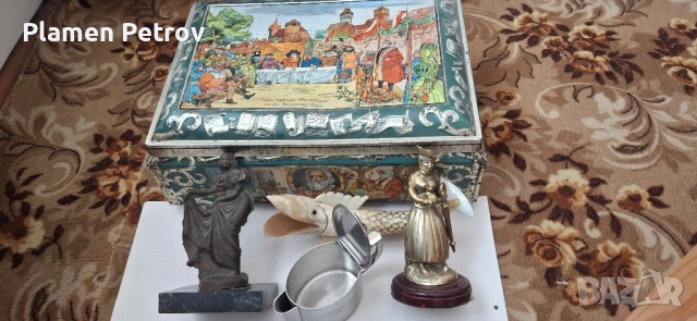 Каничка БРП,кутия, 2броя скулптури 