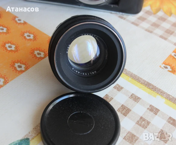 Helios 44-2 58mm бленда f/2 и подарък фотоапарат, снимка 4 - Фотоапарати - 50777667