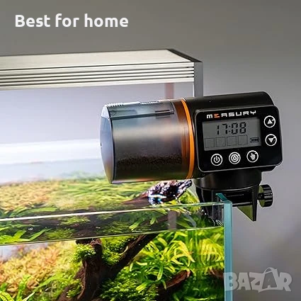 Автоматична хранилка за рибки до 4 пъти на ден  Measury, снимка 5 - Аквариуми - 50591482