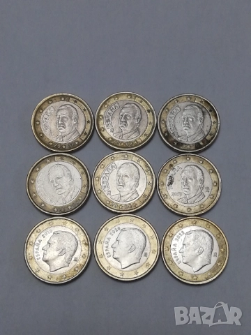 лот 1 евро-Испания от 2001-2023 г.