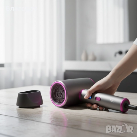 Сешоар Voltz, 2200W – Мощно сушене, лесно управление и прецизен контрол всеки ден, снимка 4 - Сешоари - 52495440