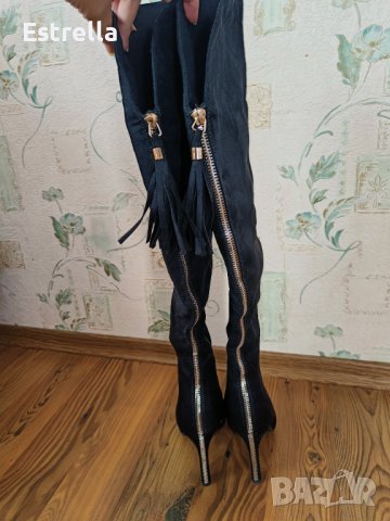 Страхотни високи ботуши , снимка 10 - Дамски ботуши - 43167071