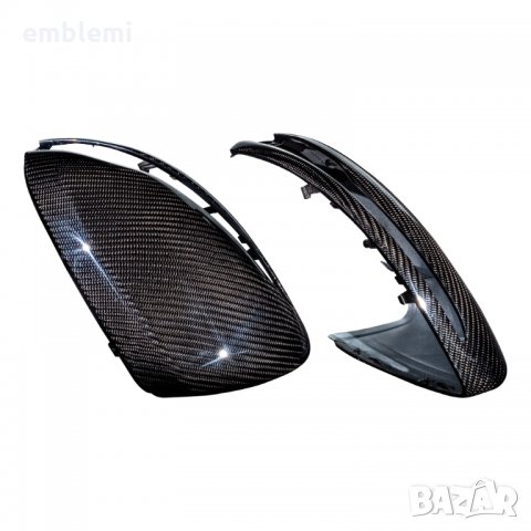 Карбонови огледала Mercedes W205 X253 GLC W222 W217, снимка 7 - Аксесоари и консумативи - 32997502