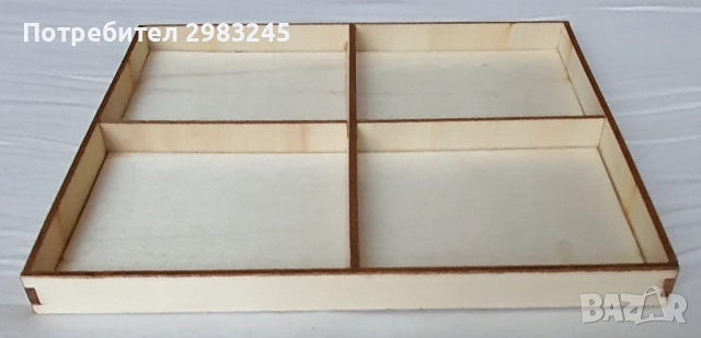 Три броя дървени органайзери, снимка 2 - Други стоки за дома - 51873025