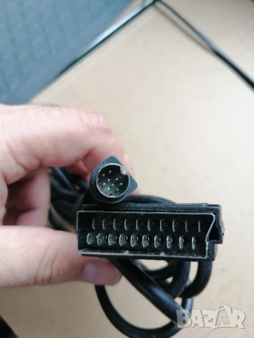 Кабел S-video към SCART, снимка 3 - Стойки, 3D очила, аксесоари - 51425693