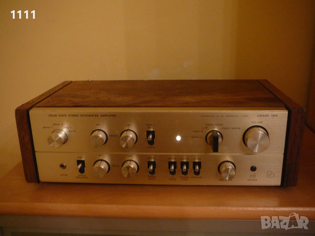 LUXMAN SQ-700X, снимка 4 - Ресийвъри, усилватели, смесителни пултове - 43037075