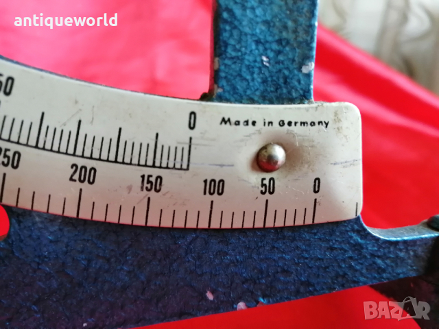 Стара Немска Прецизна ПОЩЕНСКА Везна ,Кантар ,Кантарче, снимка 3 - Антикварни и старинни предмети - 36437158