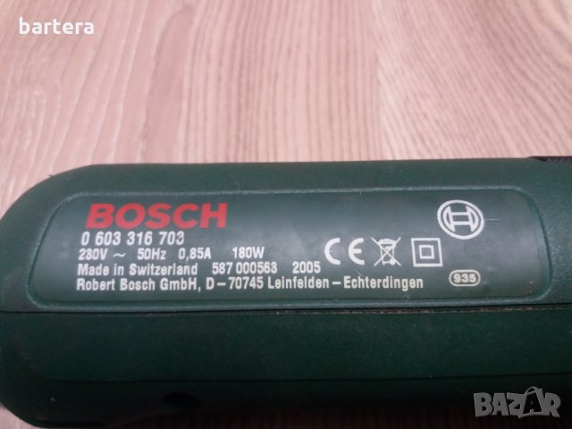 Електрическо длето Bosch PSE180 E, снимка 5 - Други инструменти - 35252160