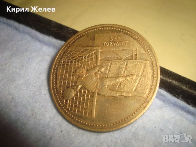 Футбол Европейско Първенство 1988г. 8-на ФИНАЛ ВРАТАР ГЕРМАНИЯ ФРГ ПЛАКЕТ БРОНЗ ПОЗЛАТА РЯДЪК 30453