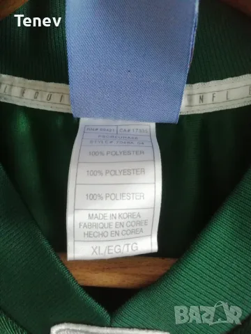 New York Jets Moss Reebok NFL XL+2 оригинална тениска фланелка jersey Джетс Ню Йорк, снимка 11 - Тениски - 50378485
