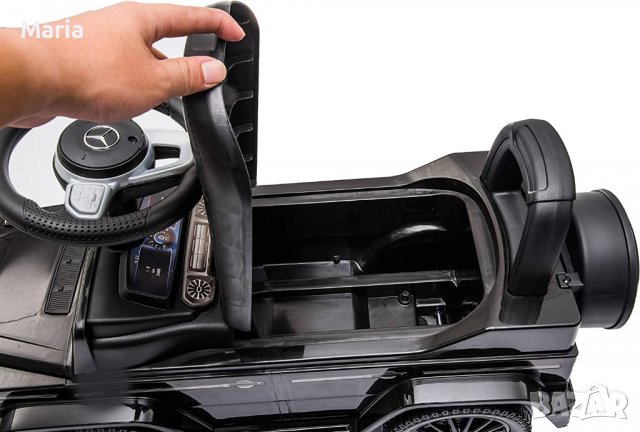 Кола за избутване с родителски контрол 3 в 1MERCEDES-BENZ G350D, снимка 14 - Детски велосипеди, триколки и коли - 39001206