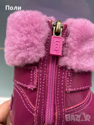 Детски кожени ботушки   НОВИ UGG оригинални  N:22.5, снимка 4 - Детски боти и ботуши - 52371829