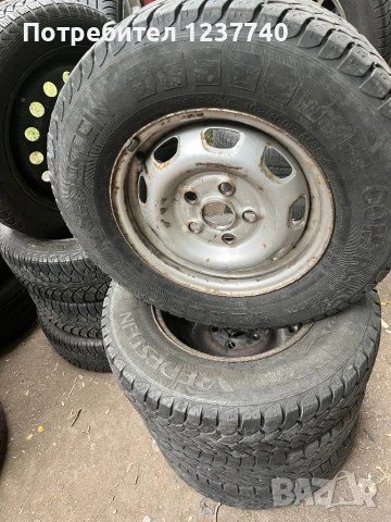 Гуми с джанти за vw t4 R14C