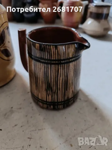 стари керамични канички , снимка 3 - Колекции - 48712653